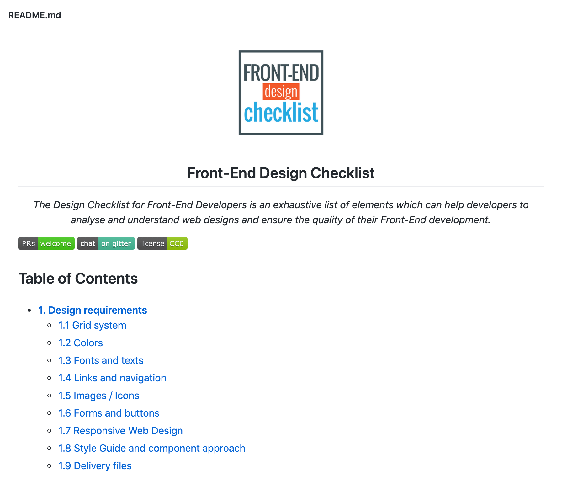 Useful Checklists for  Developers The Code Dose